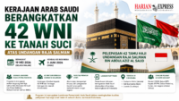 Arab Saudi Berangkatkan 42 WNI Haji Gratis Undangan Raja Salman