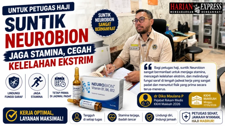Petugas Haji Peroleh Tambahan Vitamin Jelang Puncak Ibadah 2026